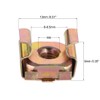 sourcing map M4 Cage Nuts for Server Rack Cabinet, Carbon