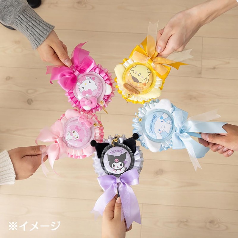 Sanrio 919349 Sanrio Rosette Stick Mascot Mascot Holder Pompom Pudding