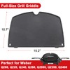 DELSbbq Cast Iron Griddle Insert for Weber Q Series Gas