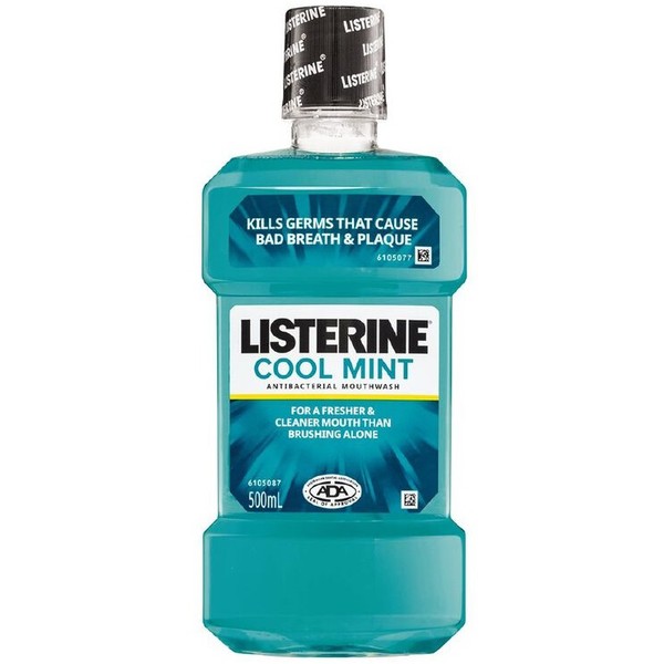 Listerine Cool Mint - Antibacterial Mouthwash 500ml