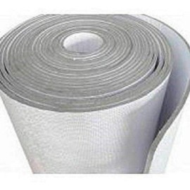 NASATECH 3MM (1/8 Inch) 24inch x 10ft Reflective Foam Core Insulation Roll Radiant Barrier White/Foil Faced Solid Vapor Barrier Warehouse Building Commercial Residential R7-21