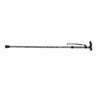 Hiking Poles Aluminum Alloy Plastic Rubber Collapsible Lightweight Folding Walking