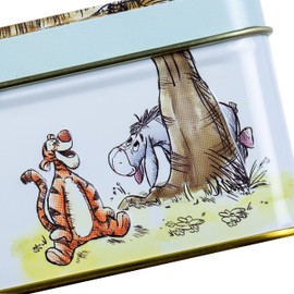 New English Teas Winnie the Pooh & Friends Tea Tin with 72 English Tea Selection Teabags