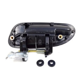 PT Auto Warehouse HO-3237S-RR - Manija exterior para puerta exterior, color negro suave, lado del pasajero trasero