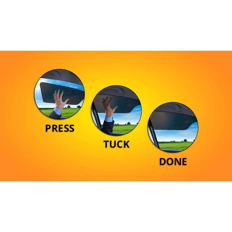 TuckVisor Limo Tint Car Sun Window Shade Visor Shades Sunshade