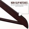 Utopia Home Premium Wooden Hangers 30 Pack - Durable &