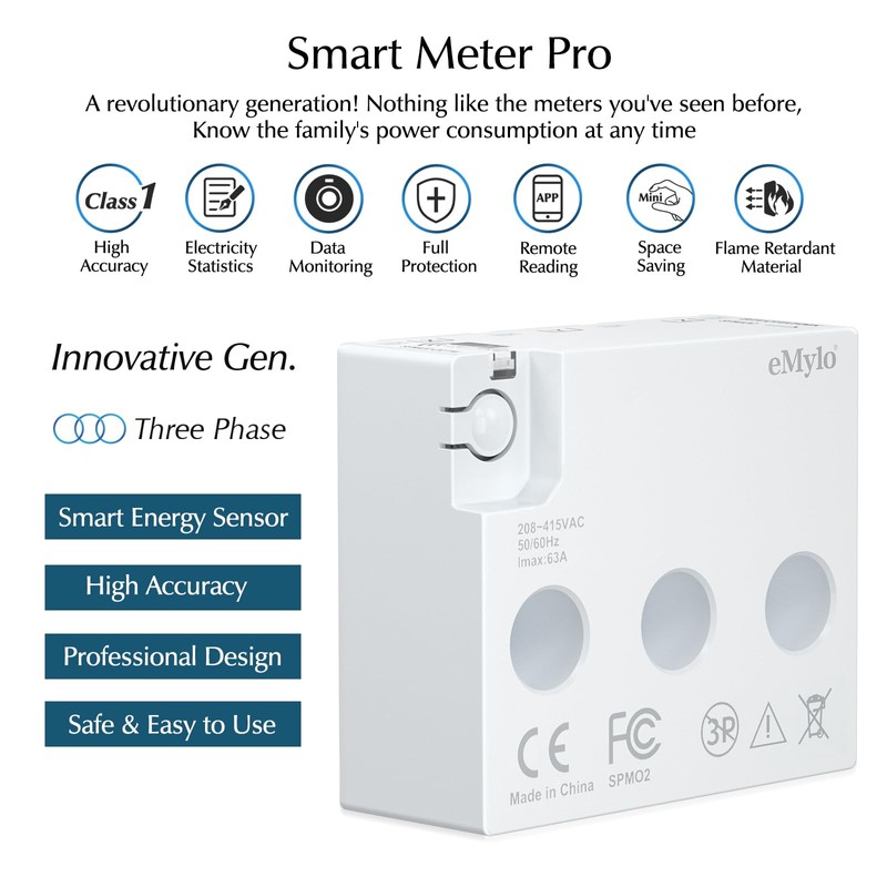 eMylo Smart Wifi Energy Meter Mini Power Consumption Meter 99%