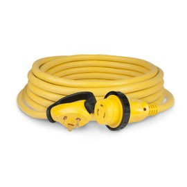 ParkPower by Marinco 36SPP.RV 30 Amp 125V Swivel Handle RV Power Cord, Yellow, 36'