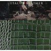 BlissLeather Italian Leather Croco Embossed Coin Case, Luxury Card Holder
