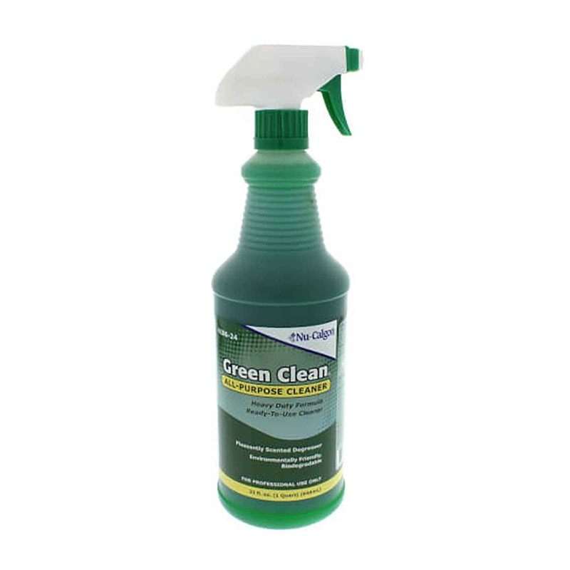 Nu-Calgon 4186-24 Green Clean All Purpose Cleaner (1 qt. Spray