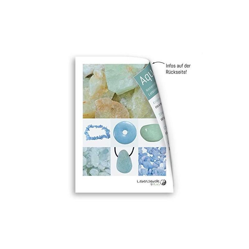 Lebensquelle Plus Aquamarine Chip Chain | Endless without Clasp |