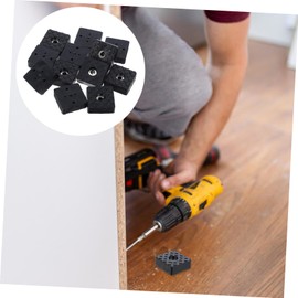 TEHAUX 60 pcs Non Slip Rubber Furniture Pads Shockproof Floor Protectors for Sofa Chair Table Legs Fit Skid Furniture Grippers for Home Use