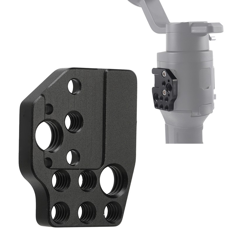 Aluminum Alloy Quick Release Plate with 1/4 Inch Hole 3/8