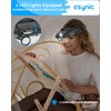 eSynic Type-C Rechargeable Magnifying Glasses Headset-Up to 13X Magnification-5 Interchangeable