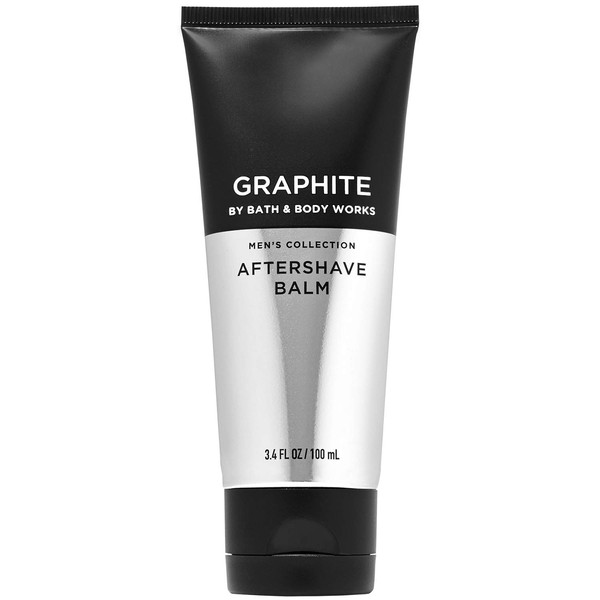 Bath and Body Works Men's Collection GRAPHITE Aftershave Balm 3.4 Fluid Ounce