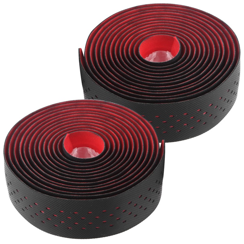 Punching Style 1Pair Road Bike Handlebar Tapes NonSlip Bicycle Handle