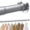 Supforce Closet Rods for Hanging Clothes, 17 to 39 Inches