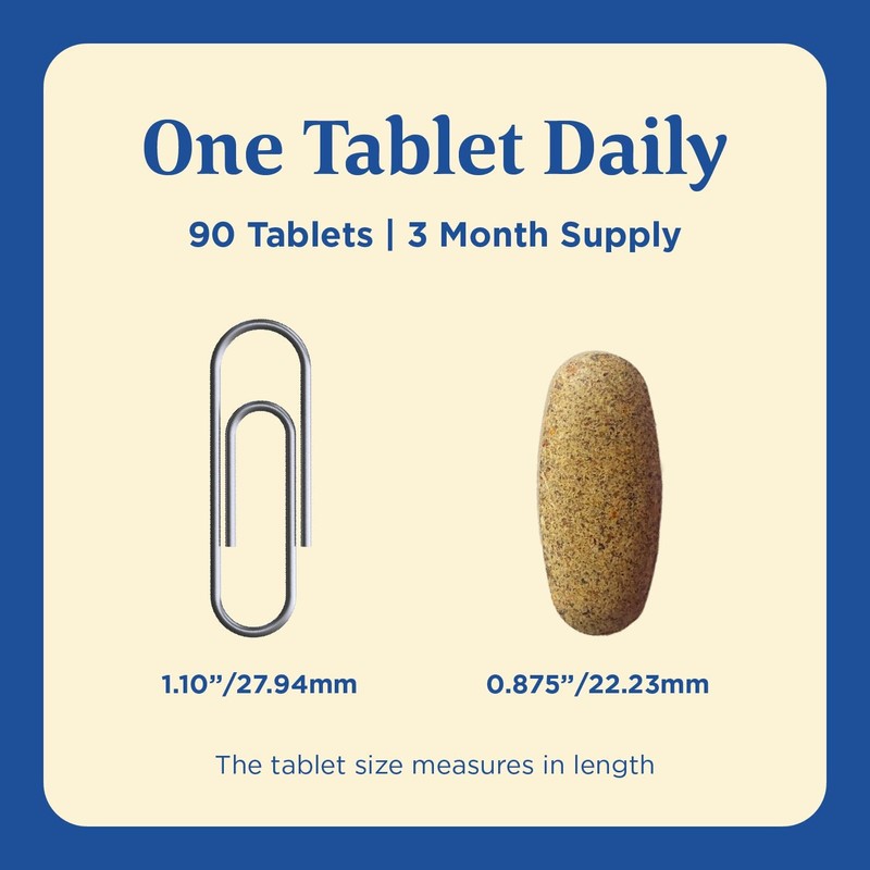 MegaFood Men's Daily Vitamins Multivitamins Supplements for Men | One