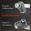 A-Premium A/C Discharge Line Hose Assembly Compatible with Kia Forte