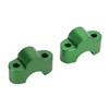 Pair Motorcycle Handlebar Clamp Riser 30mm Height CNC Aluminum Alloy