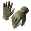 Protective Gloves Full Finger M Size Microfiber Leather Breathable Wind