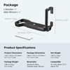 SMALLRIG A7C II A7CR L-Bracket, L-Angle for Sony Alpha 7C
