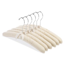 Whitmor Canvas Padded Hanger Shirt / Blouse Hangers, Set of 6