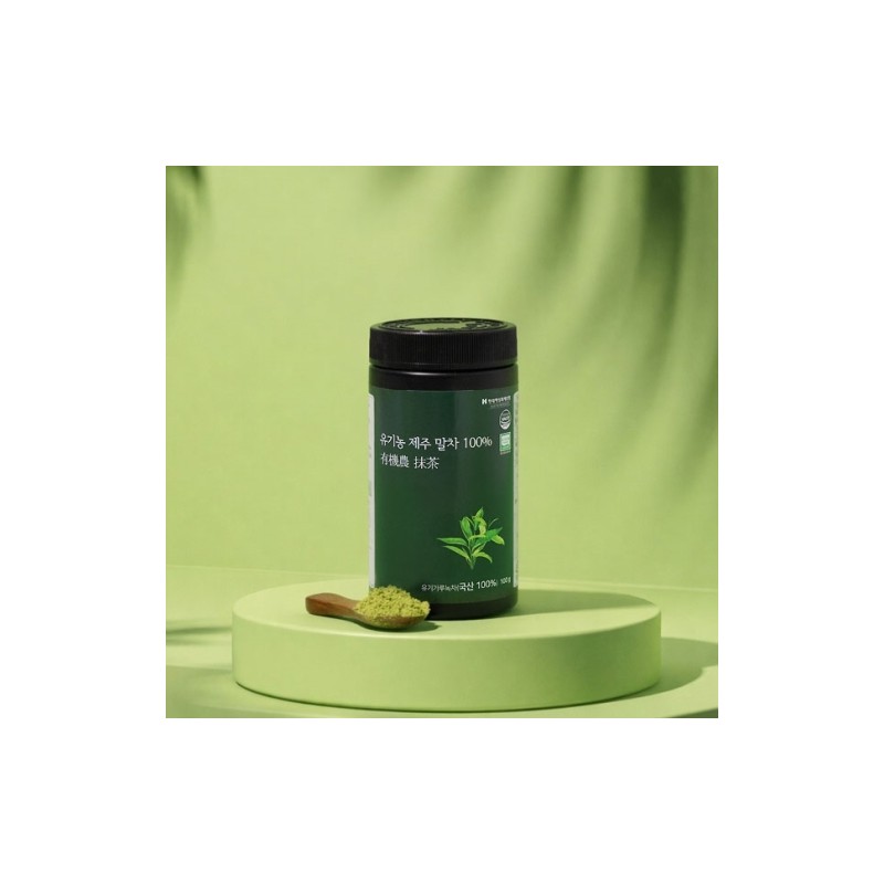 Wellus Organic Jeju Matcha 100% 100g / 웰러스 유기농 제주