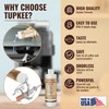 Tupkee Descaler (2 Pack, 2 Uses Per Bottle) - Made