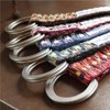 SWINGPLUS Gevalt Belgian W Ring Vivid Shaggy Belt, Cloth Belt,