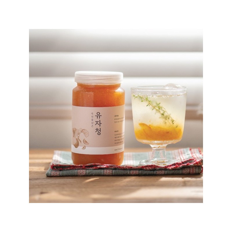 논산농부의 수제 유자청 700g Nonsan Farmer's Handmade Yuzu Citrus Jam