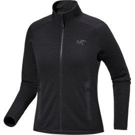 Arc'teryx Kyanite Jacket Women’s | Warm Polartec Stretch Fleece - Jackets for Women - Casual Wear & Outdoor Activities | Black, X-Small