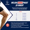 Novelastic Knee Strap Thuasne Sport - Black/Blue/Orange - Size XXL