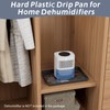 Flamorrow Dehumidifier Mat, Hard Plastic Drip Pan for Home and
