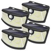 Aootek New Solar Motion Sensor Lights 120 LEDs with Lights