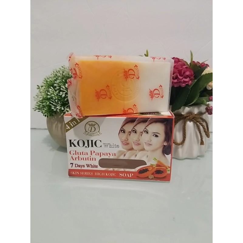 Kojic 3X Kojic white Gluta Papaya Arbutin 7days White Soap