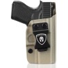 WARRIORLAND IWB Tan Color Holster For Glock43 /Glock43X /Glock43X MOS