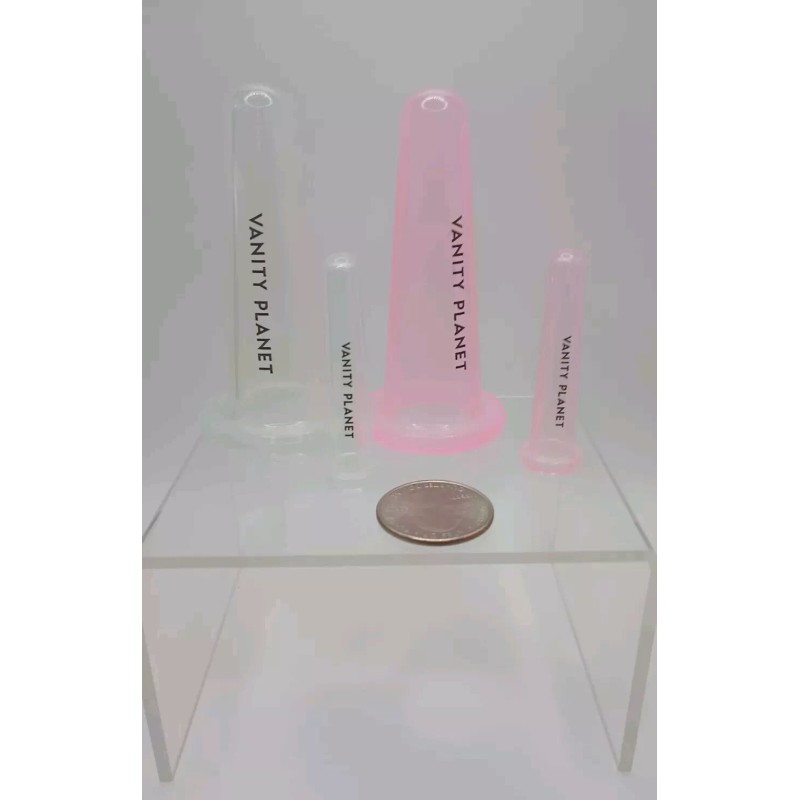 Vanity Planet Silicone Cupping Set For Face 4 Piece Set