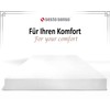Sesto Senso Fitted Sheet 180 x 200 cm White for