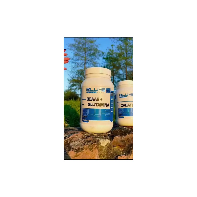 Aminoácidos Bcaas Glutamina Blu-e 1kg Varios Sabores