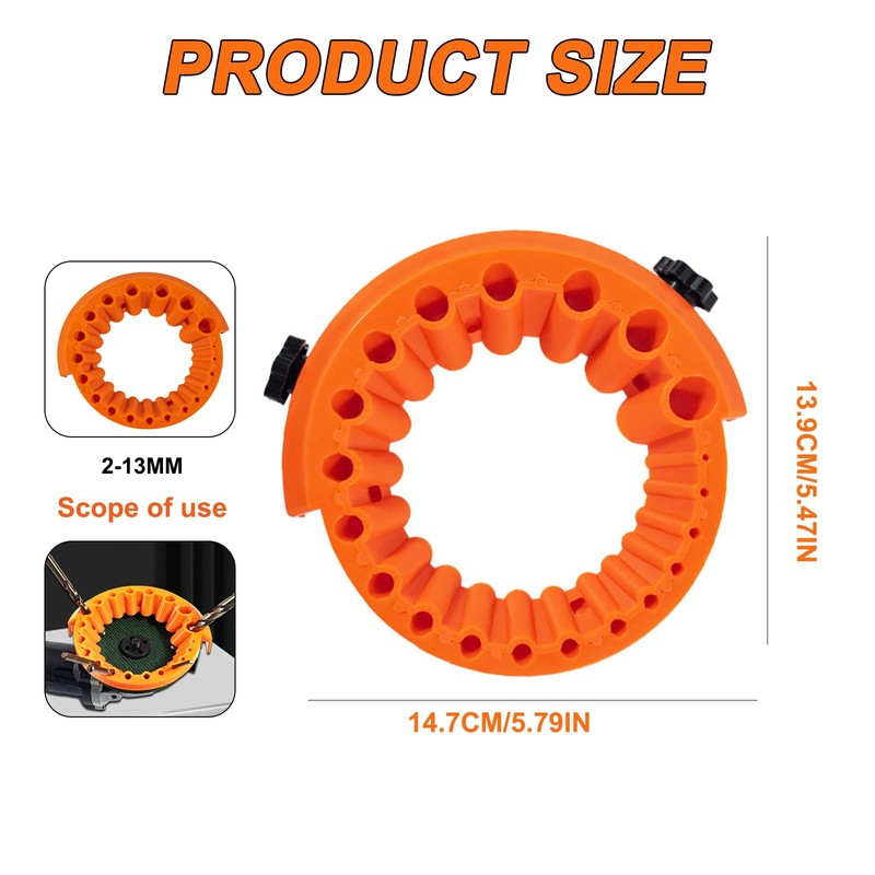 Multi Functional Drill Bit Sharpener - Fast and Accurate Angle