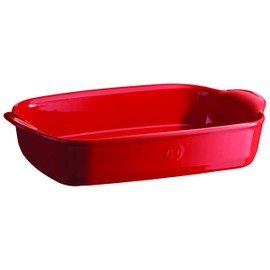 Emile Henry 14" x 9" Medium Rectangular Baking Dish - Ultime | Burgundy