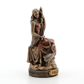 Veronese Design Norse Gods Miniature Figurine (Frigga, Bronze)