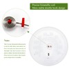 Circrane 13.25 Inch Round Thermometer with Hygrometer, Large Indoor Wall