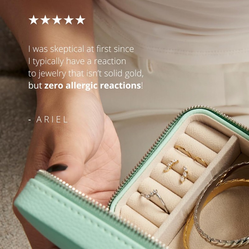 MIA Marquise Earrings - Hypoallergenic Stud Earrings for Women, Long