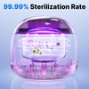 CXRUY Ultrasonic Retainer Cleaner - UV Dental Cleaning Pod Night