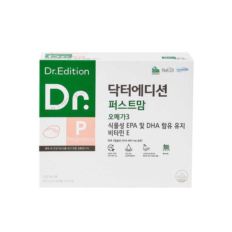 Doctor Edition Doctor First Mom Omega 3 Vegetable EPA DHA
