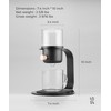 LSL LoveStyle Living Glass Tea Pot with Infusers for Loose