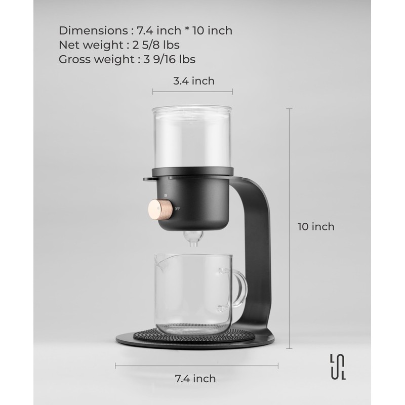 LSL LoveStyle Living Glass Tea Pot with Infusers for Loose