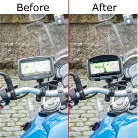 Riloer Universal Sun Visor for All GPS Navigation Devices with 7" Screen